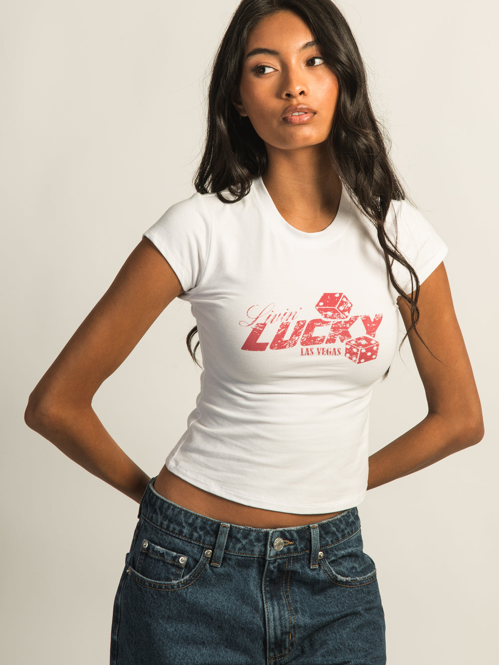 HARLOW KATIE TEE - WHITE