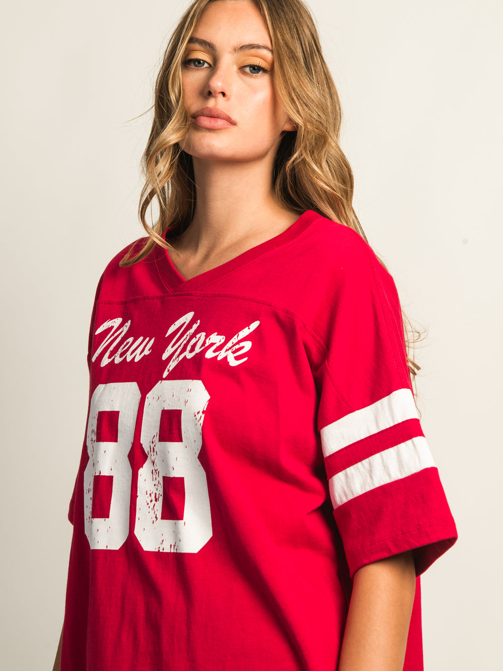 HARLOW BRADY TEE - PORT