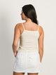 HARLOW HARLOW ABBY DITSY TANK TOP - CREAM - Boathouse