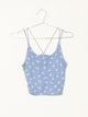 HARLOW HARLOW TARA BUNGEE Tank Top ALL OVER PRINT - CLEARANCE - Boathouse