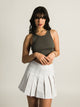 HARLOW HARLOW HIGH NECK SOLID TANK TOP  - CLEARANCE - Boathouse