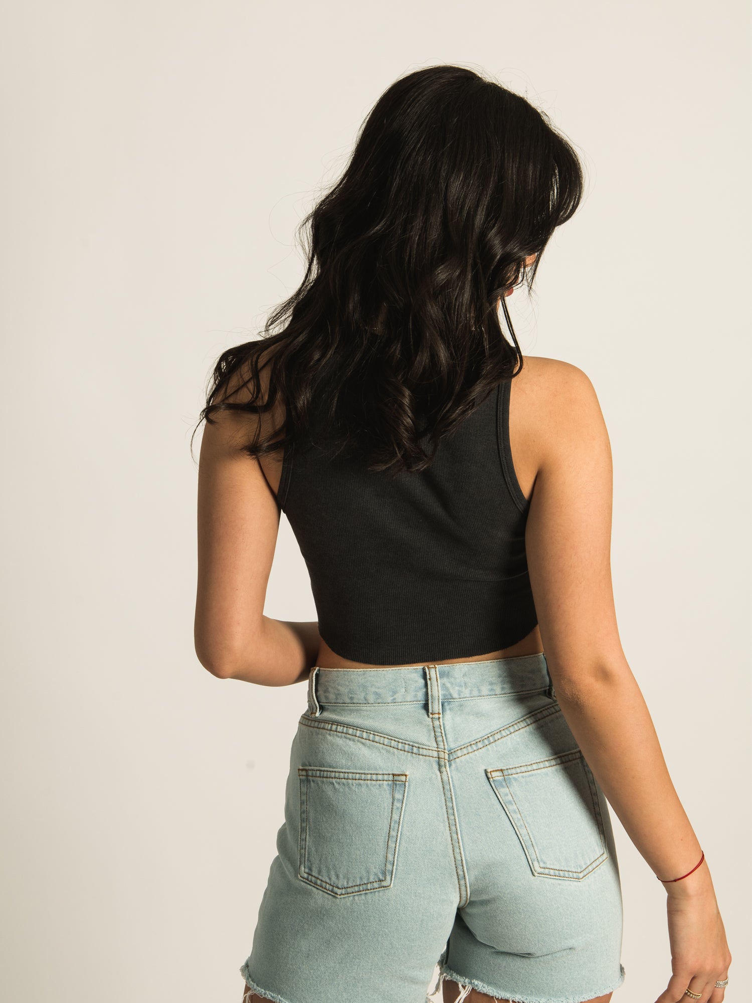 DÉBARDEUR ÉCRAN À COL MONTANT HARLOW - DÉSTOCKAGE