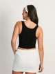 HARLOW HARLOW LUCIE TANK TOP - BLACK - Boathouse