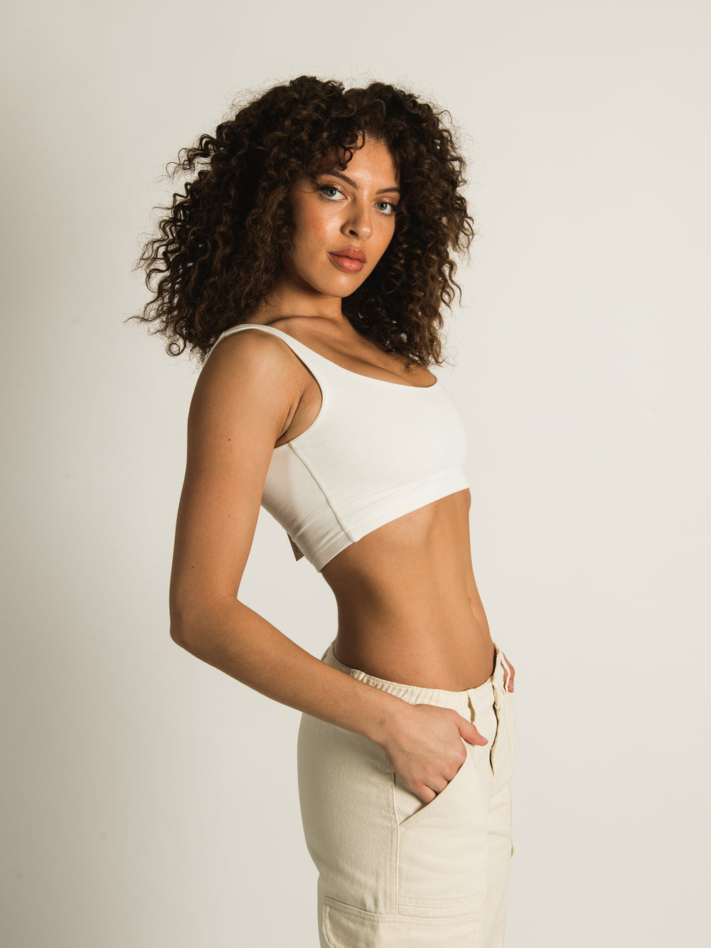 HARLOW MIA CROPPED TANK TOP  - CLEARANCE