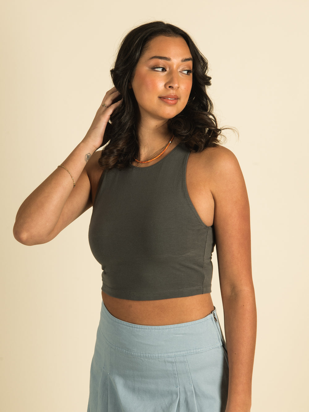 HARLOW RUE MUSCLE TANK TOP  - CLEARANCE