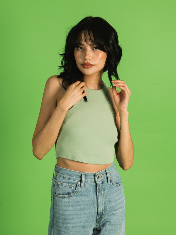 HARLOW SLIM NECK TANK TOP  - CLEARANCE