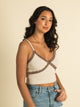 HARLOW HARLOW LACE V-NECK TANK TOP  - CLEARANCE - Boathouse