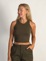 HARLOW MACY TANK TOP - GREEN