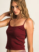 HARLOW HARLOW MALLORY TANK TOP - BURGUNDY - Boathouse