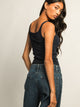 HARLOW HARLOW ESSENTIAL RIBBED TANK TOP - NAVY - Boathouse