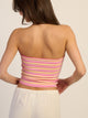 HARLOW HARLOW BAILEY TUBE TOP - STRIPE - Boathouse