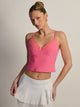HARLOW HARLOW TYLA TANK - HOT PINK - Boathouse
