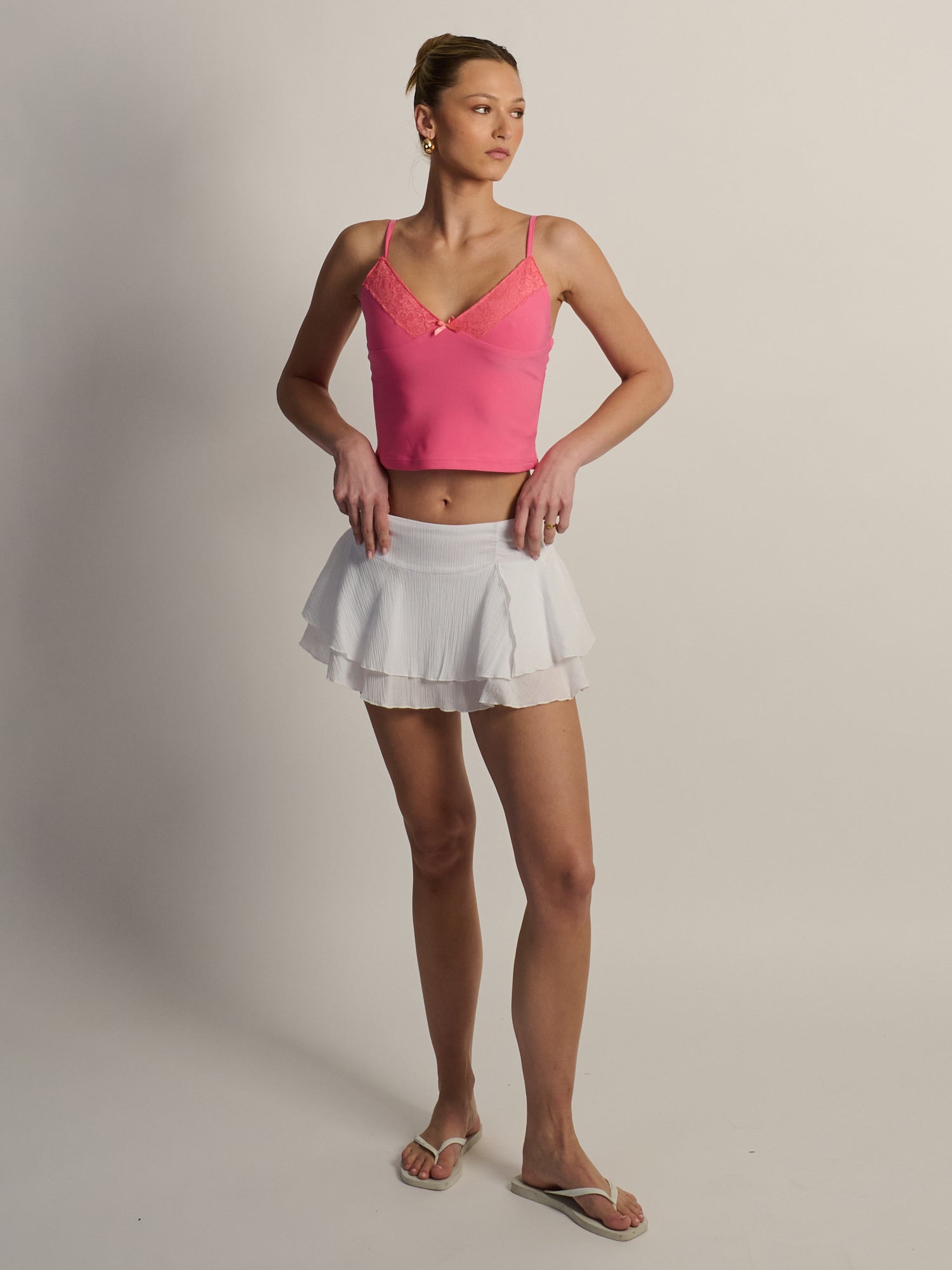 HARLOW TYLA TANK - HOT PINK