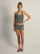 HARLOW HARLOW MELANI HALTER TOP - BLACK/WHITE - Boathouse