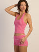 HARLOW HARLOW MELANI HALTER TOP - PINK - Boathouse