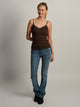 HARLOW HARLOW LUNA LACE TANK - BROWN - Boathouse
