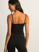 HARLOW HARLOW GIA TANK TOP - BLACK - Boathouse