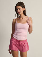 HARLOW GIA TANK - WASHD PINK