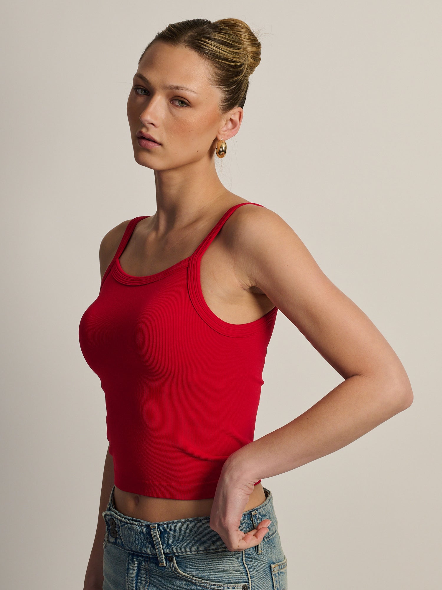 HARLOW GIGI TANK - RUBY