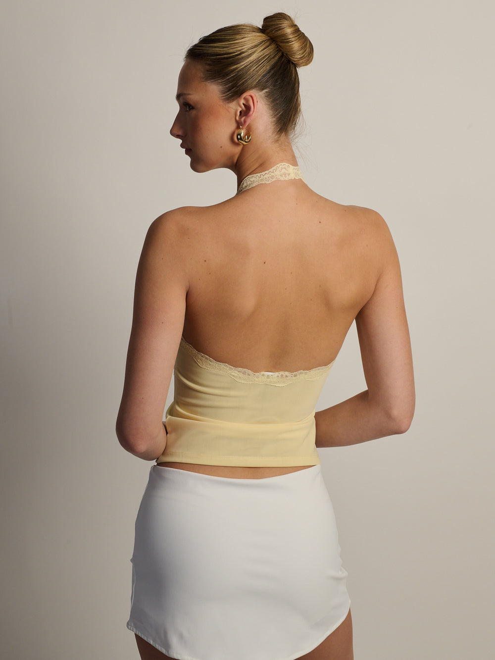 HARLOW SALOME TOP - JAUNE