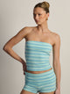 HARLOW HARLOW KENNY TUBE TOP - STRIPE - Boathouse