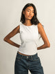 HARLOW HARLOW PARIS TANK TOP - WHITE - Boathouse