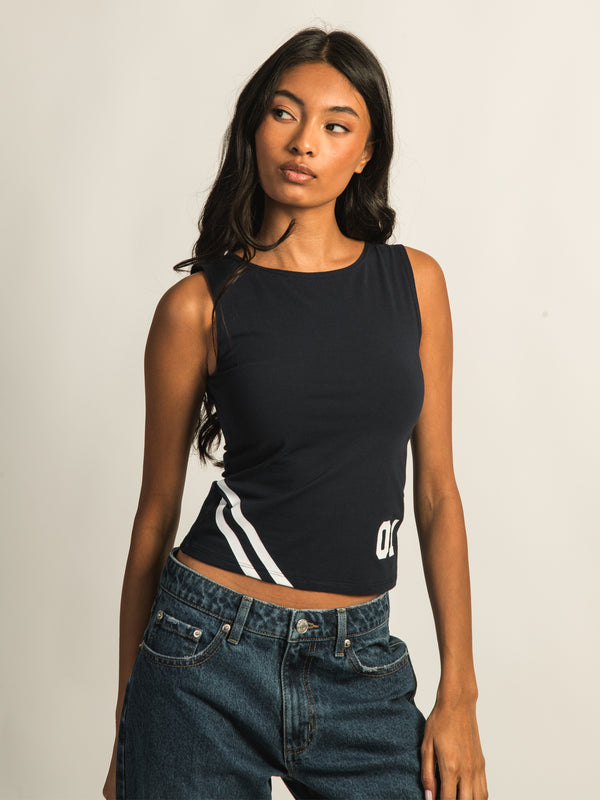 CAMISOLE IMPRIMÉE HARLOW PARIS - BLEU MARINE