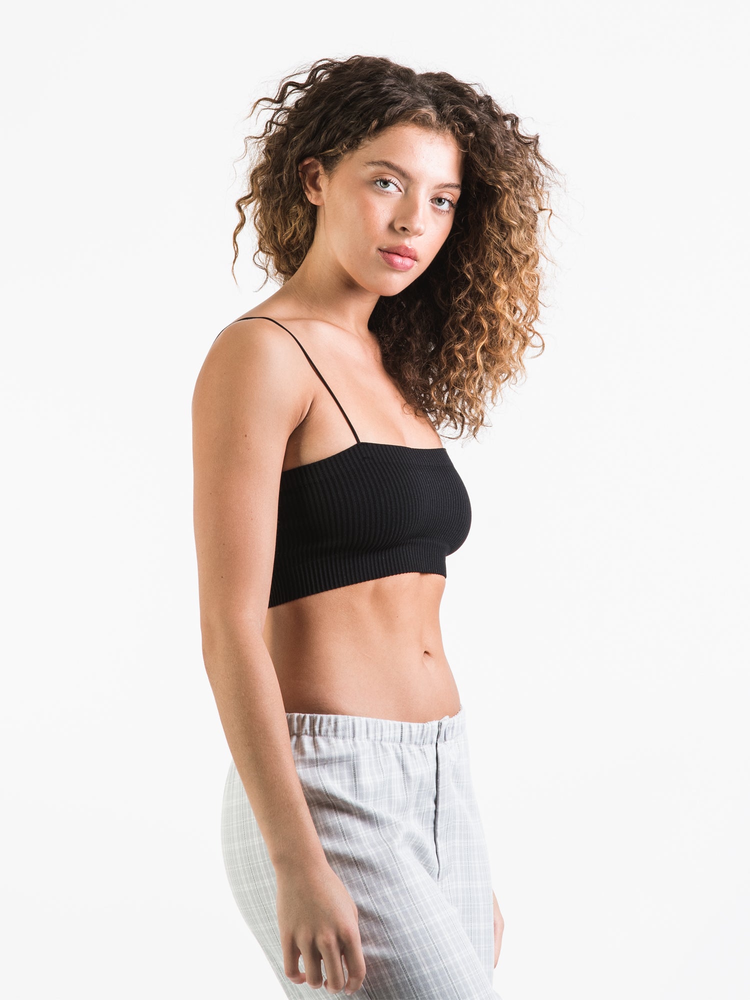 Straight clearance neck bralette