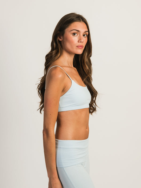 HARLOW CLASSIC SCOOP BRALETTE - BLUE