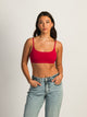 HARLOW HARLOW CLASSIC SCOOP BRALETTE - RED - Boathouse