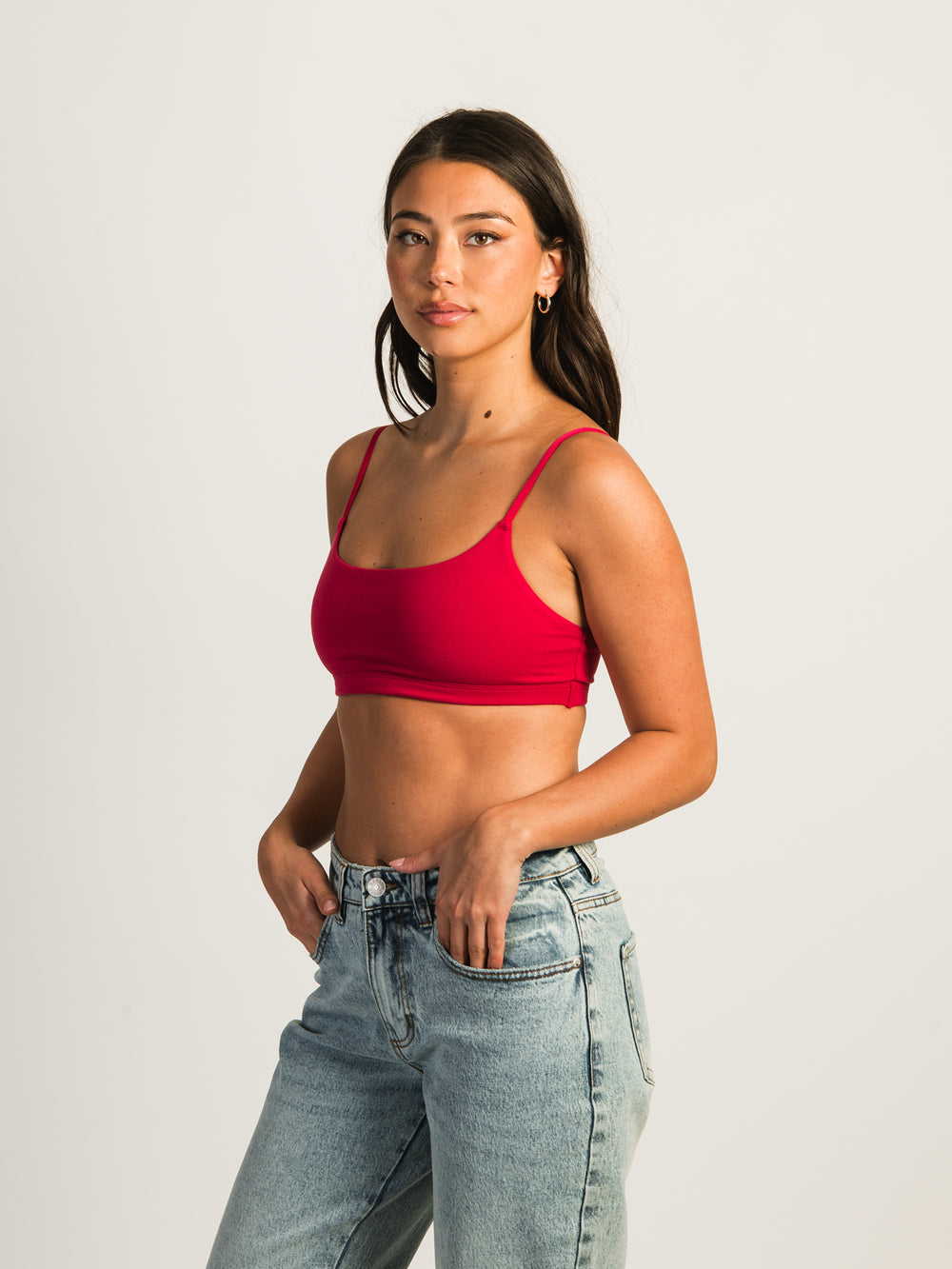 BRALETTE HARLOW CLASSIC SCOOP - ROUGE