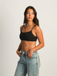 HARLOW HARLOW CLASSIC SCOOP DITSY BRALETTE - BLACK - Boathouse