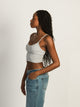 HARLOW HARLOW MELANGE TANK TOP - HEATHER GREY - Boathouse