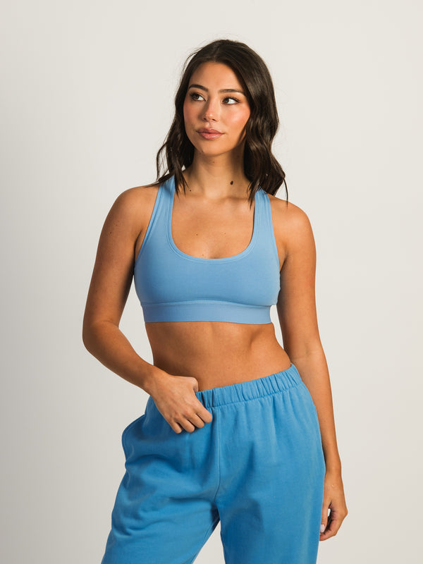 HARLOW RACERBACK BRALETTE - ELECTRIC BLUE