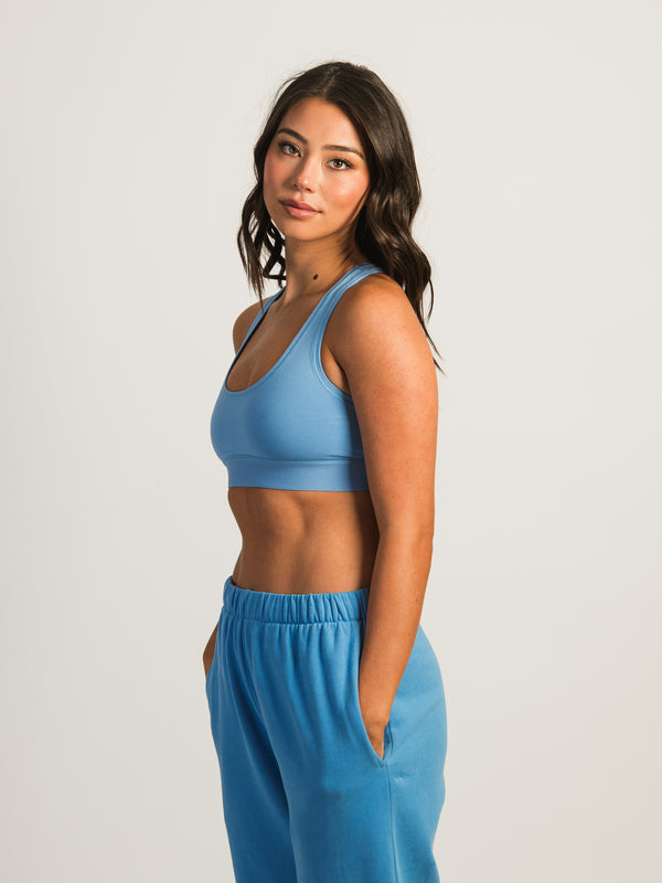 HARLOW RACERBACK BRALETTE - ELECTRIC BLUE