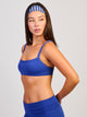 HARLOW SCULPT BRA - COBALT