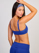 HARLOW SCULPT BRA - COBALT