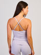 HARLOW HARLOW SCULPT SWEETHEART TANK TOP - LILAC - Boathouse