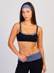 HARLOW SCULPT LAYERED BRA - BLACK