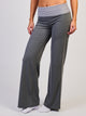 HARLOW HARLOW SCULPT FOLDOVER PANT - CHARCOAL - Boathouse