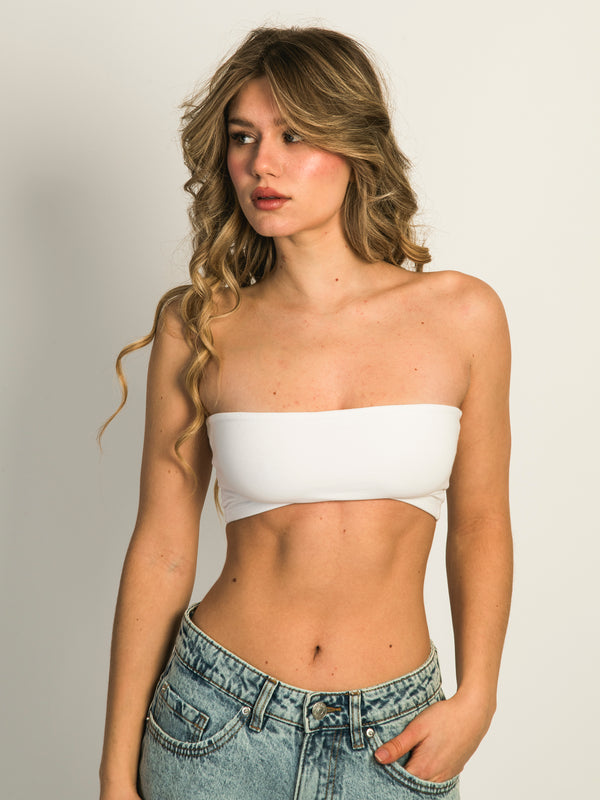 HARLOW BETHANNY BANDEAU - WHITE