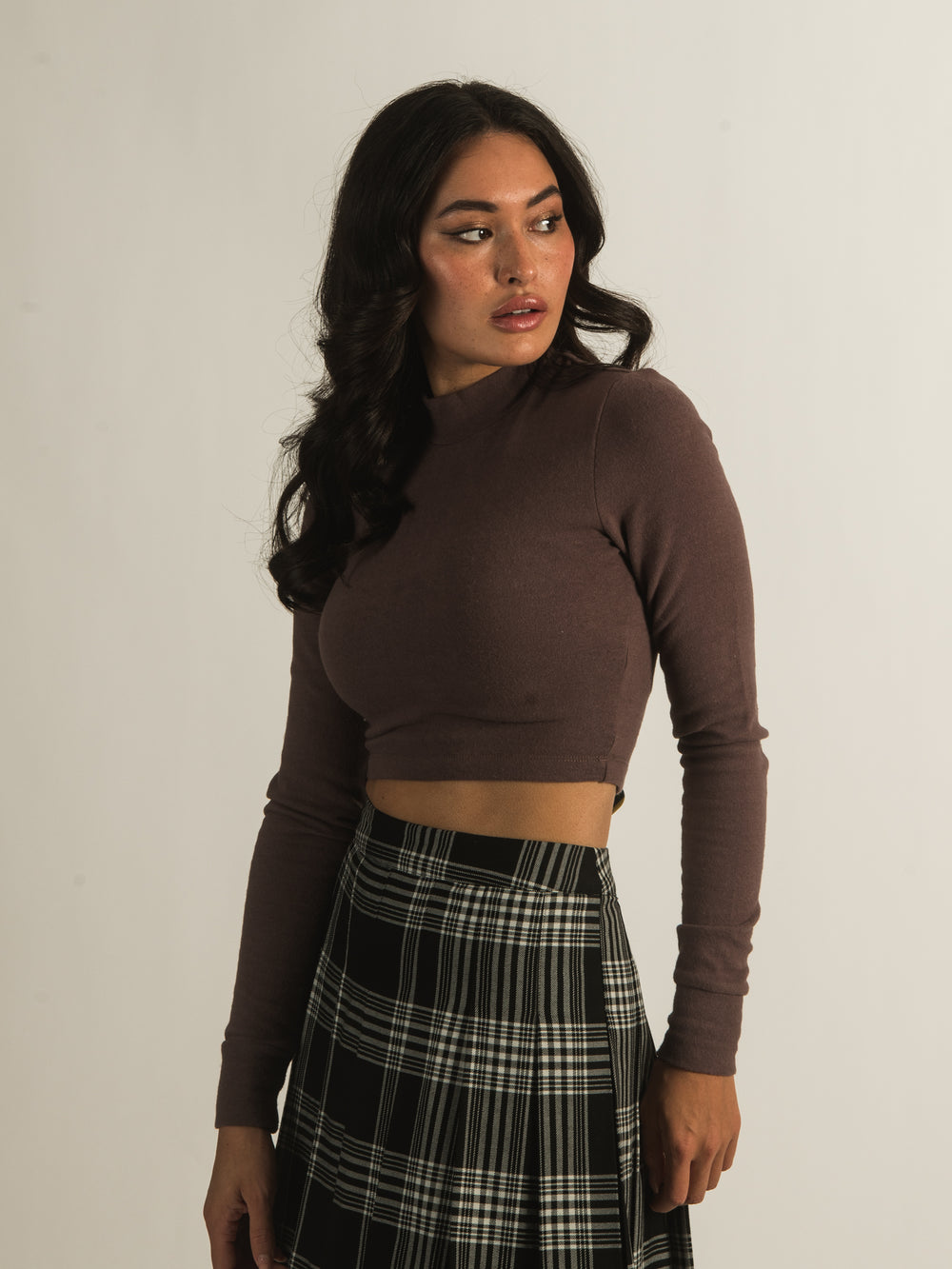 HARLOW PLUSH MOCKNECK - CLEARANCE