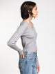 HARLOW WOMENS BRIANNA CARDI - GREY MIX - CLEARANCE - Boathouse