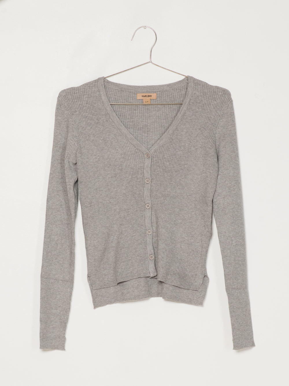 WOMENS BRIANNA CARDI - GREY MIX - CLEARANCE