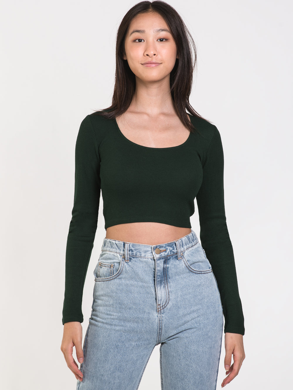 HARLOW BECKY SQUARE NECK LONG SLEEVE - CLEARANCE