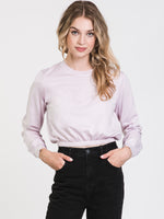 HARLOW MONICA LONG SLEEVE ELASTIC TEE - CLEARANCE