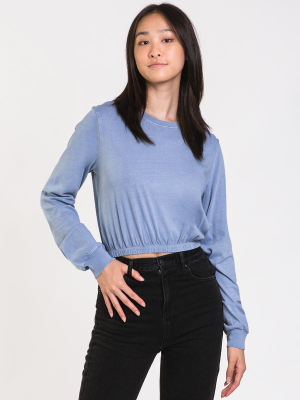 HARLOW SQUARE NECK LONG SLEEVE - CLEARANCE