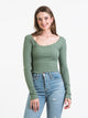 HARLOW HARLOW TESS POINTELLE LONG SLEEVE - CLEARANCE - Boathouse