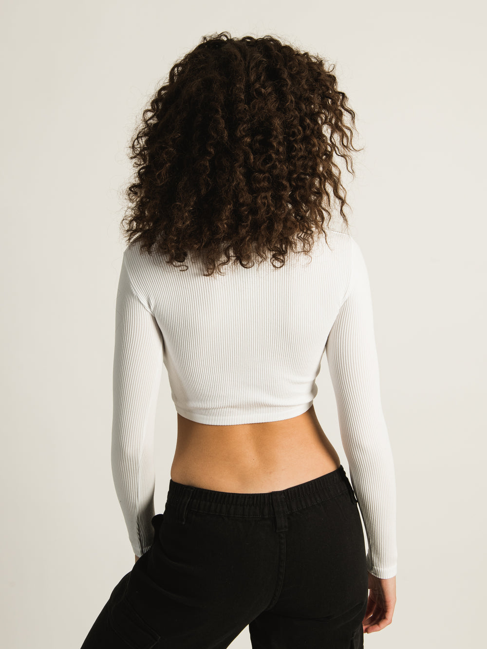 HARLOW SQUARE NECK SEAMLESS LONG SLEEVE - CLEARANCE