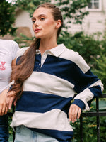 HARLOW RORY RUGBY LONG SLEEVE - NAVY